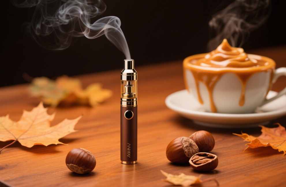Φθινοπωρινή Απόλαυση: Η Πλούσια Γεύση Κάστανου και Καραμέλας στα Ηλεκτρονικά Τσιγάρα